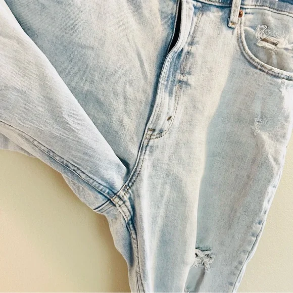 Abercrombie & Fitch Straight Ultra High Rise Jeans  Womens Size 31 Curve Love - Picture 6 of 13